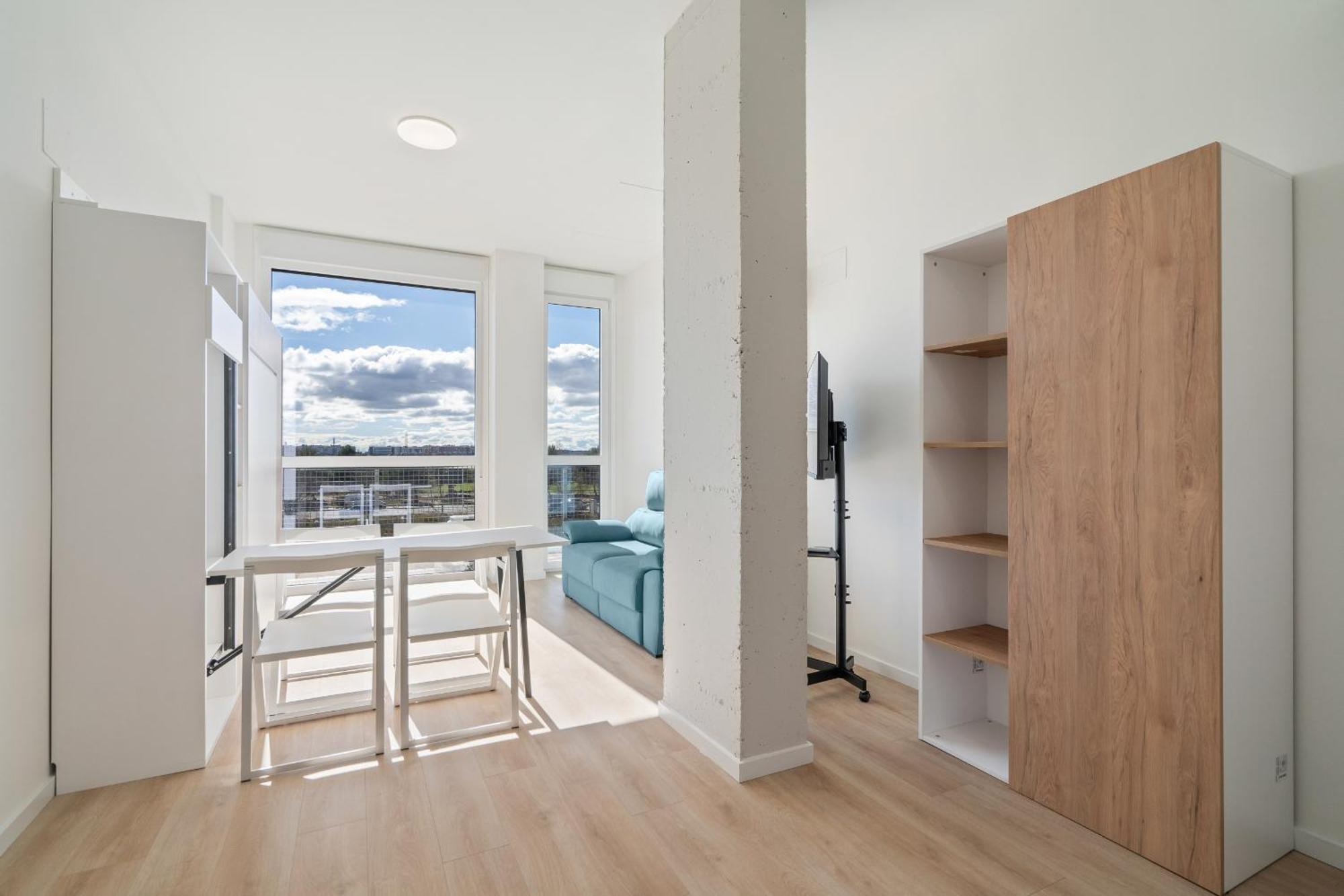 Loft Reformado Industrial Con Garaje Alquiler Temporal Lägenhet Madrid Exteriör bild